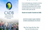 CONVITE e AGENDA CADB