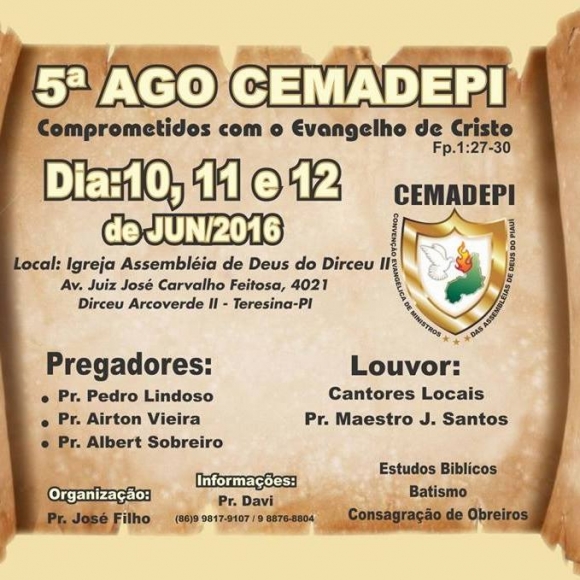 5ª AGO -CEMADEPI