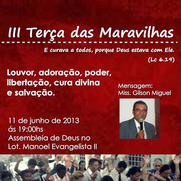 3ª Terça das Maravilhas