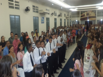 Formatura da 1ª turma do Centro Terapeutico e Reabilitação Manancial da Vida