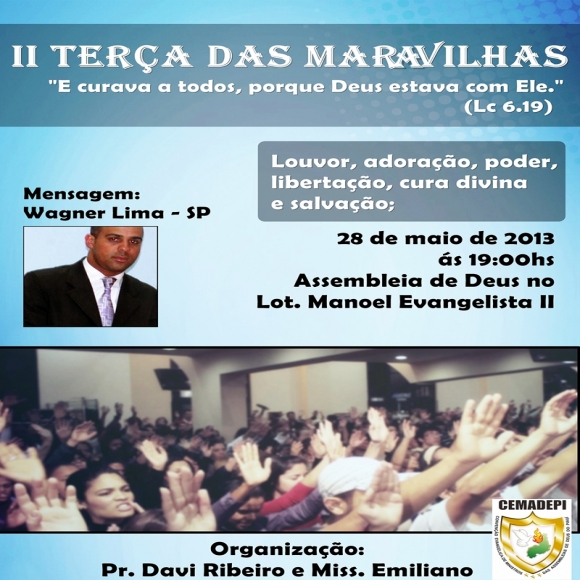 2ªTERÇA DAS MARAVILHAS